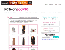 Tablet Screenshot of fashionscopes.com